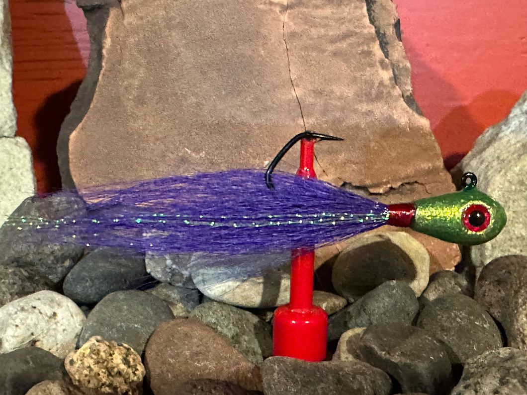 Teardrop Jig - Antifreeze Purple