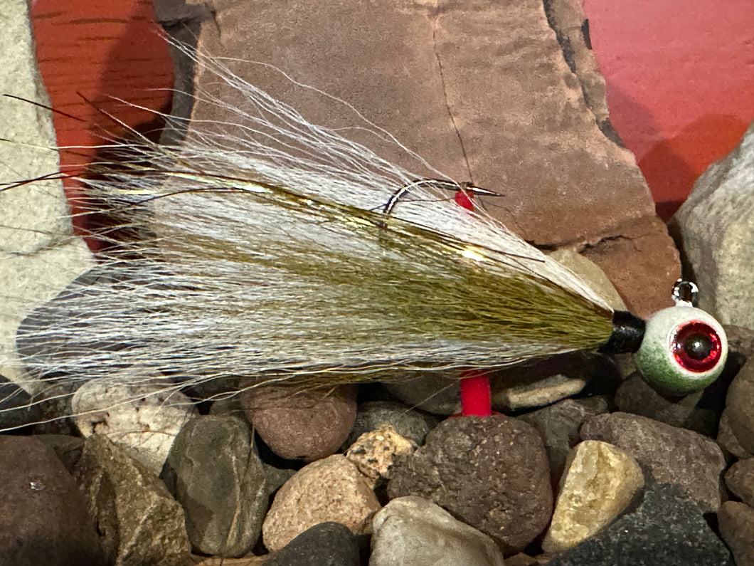 Freestyle Jig - White Olive Chicken Jig